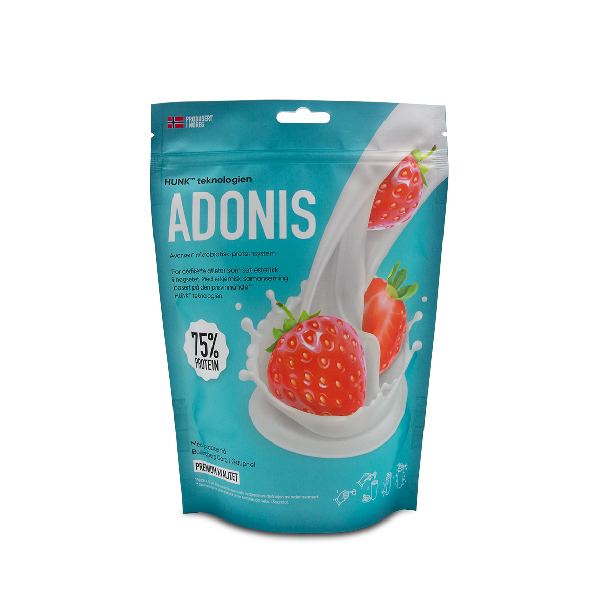 Ståposar for proteinpulver