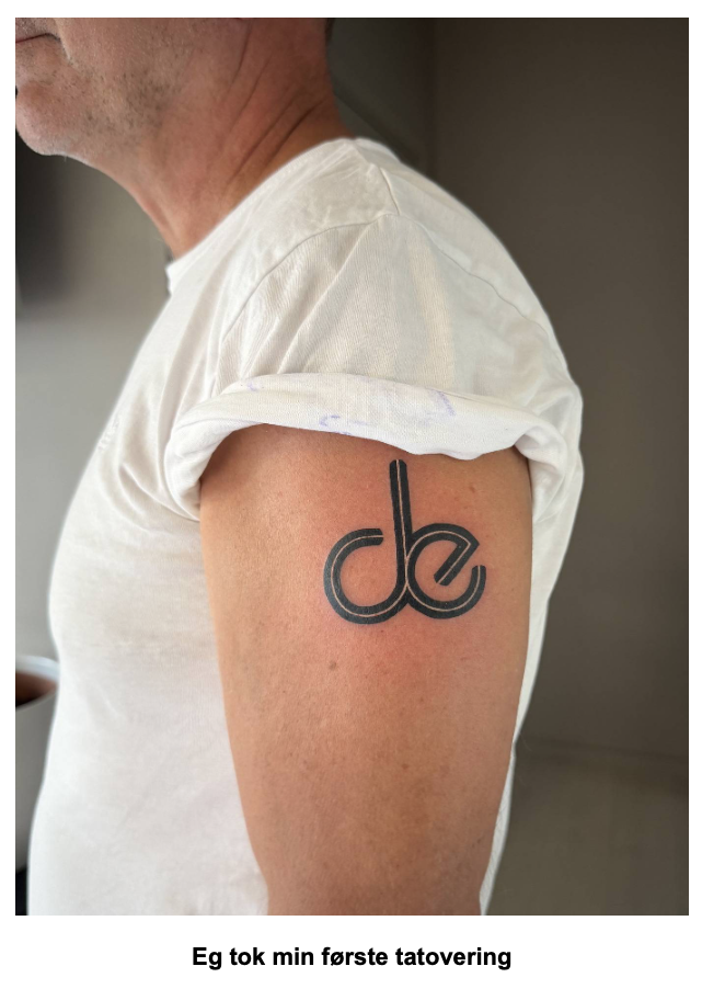 Eg tok min første tatovering
